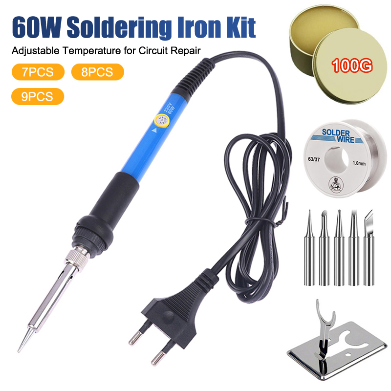 Useful Diy Electronics - Adjustable Temperature 220V 60W Soldering Iron