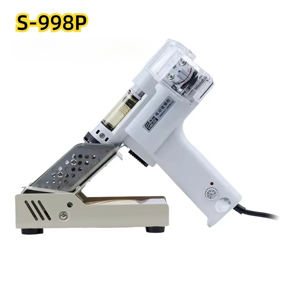 Desoldering Pump Solder - S-998P Double-pump Electric Desoldering Gun 100W