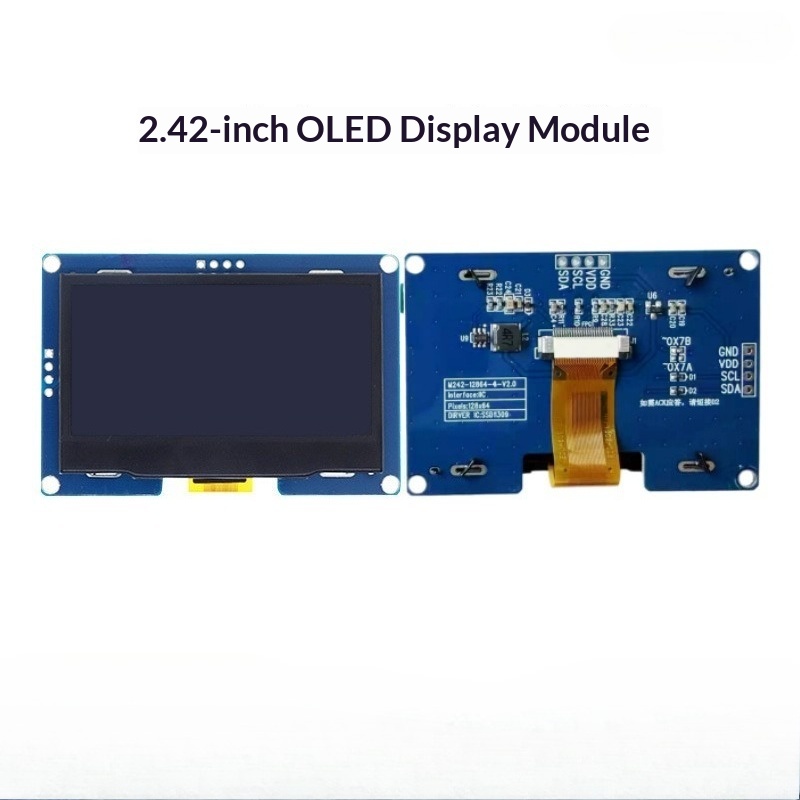 Oled Display Module - CYD 2.42-Inch OLED Screen 4-pin Monochrome