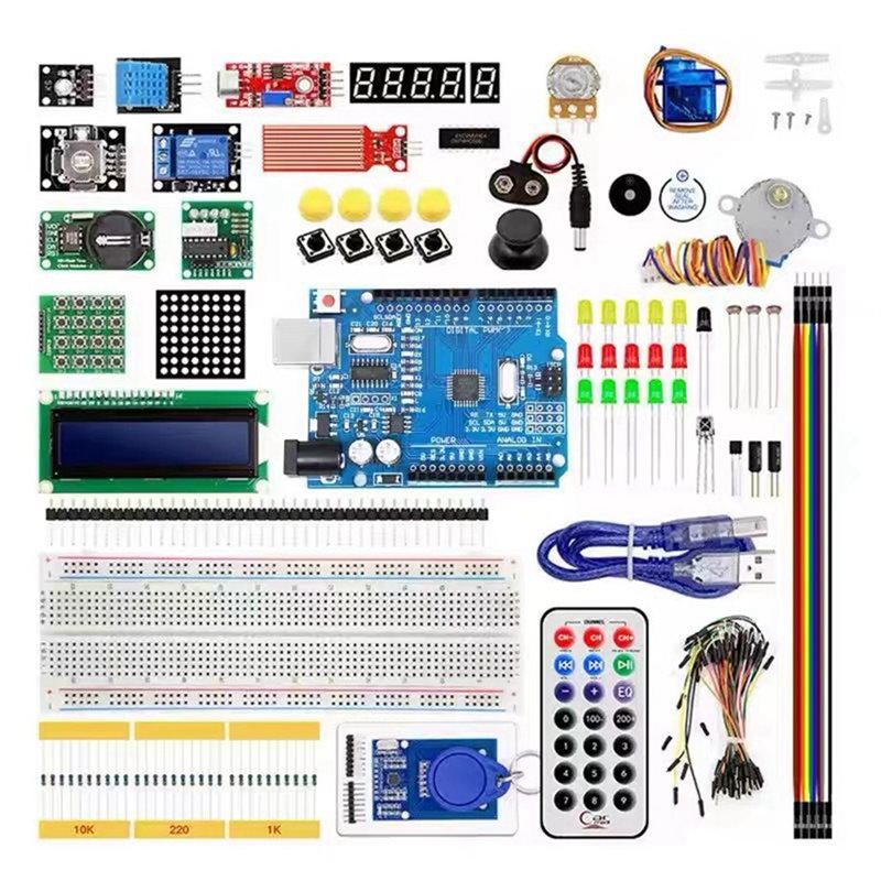 Diy Electronics Learning Kit - ABDE-RFID Starter Kit For Arduino UNO