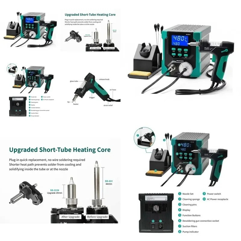 Desoldering Pump Solder - 2026 HOT SALE New Upgraded SS‑331N