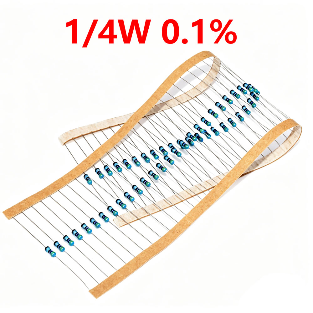 Resistor Kit 1 4W - 10PCS 1/4W 0.1% Precise resistance 1R