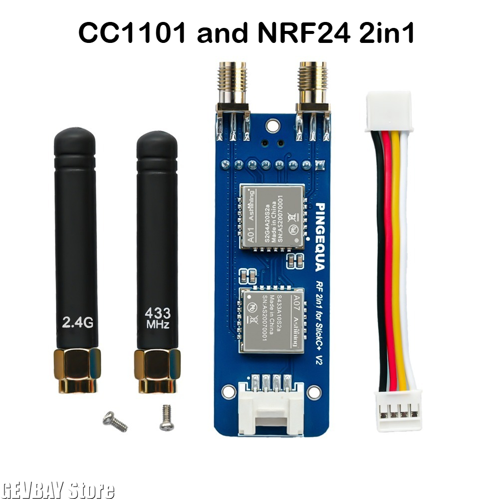 Rf 433Mhz Module - RF 2-in-1 Module for M5Stack StickCPlus