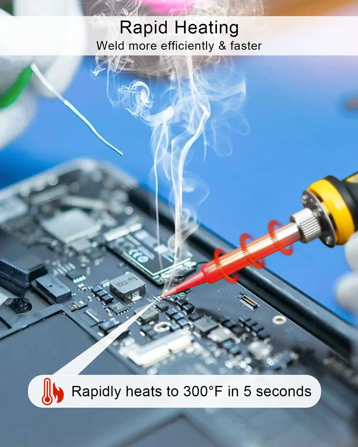 Portable Soldering Iron Kit Co - Useful Diy Electronics recension och pris