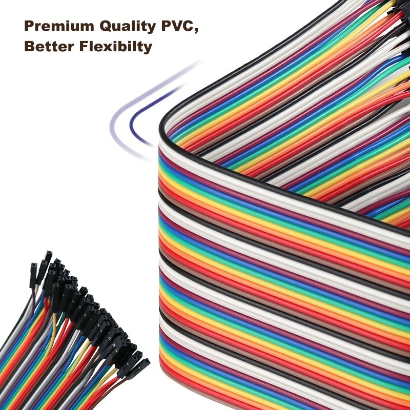 40Pin Dupont Cable Ribbon Jump - Breadboard Jumper Wire recension och pris
