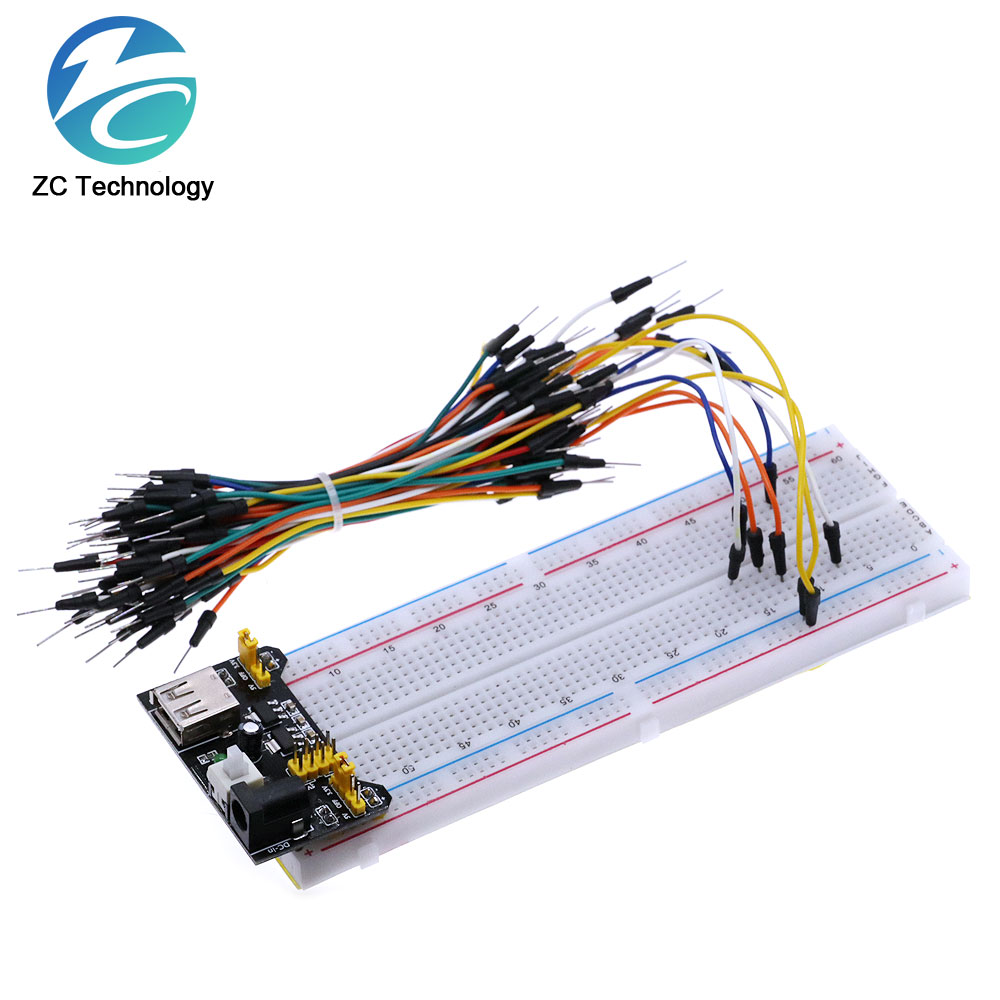 3.3V/5V MB102 Breadboard Power - Breadboard Jumper Wire recension och pris