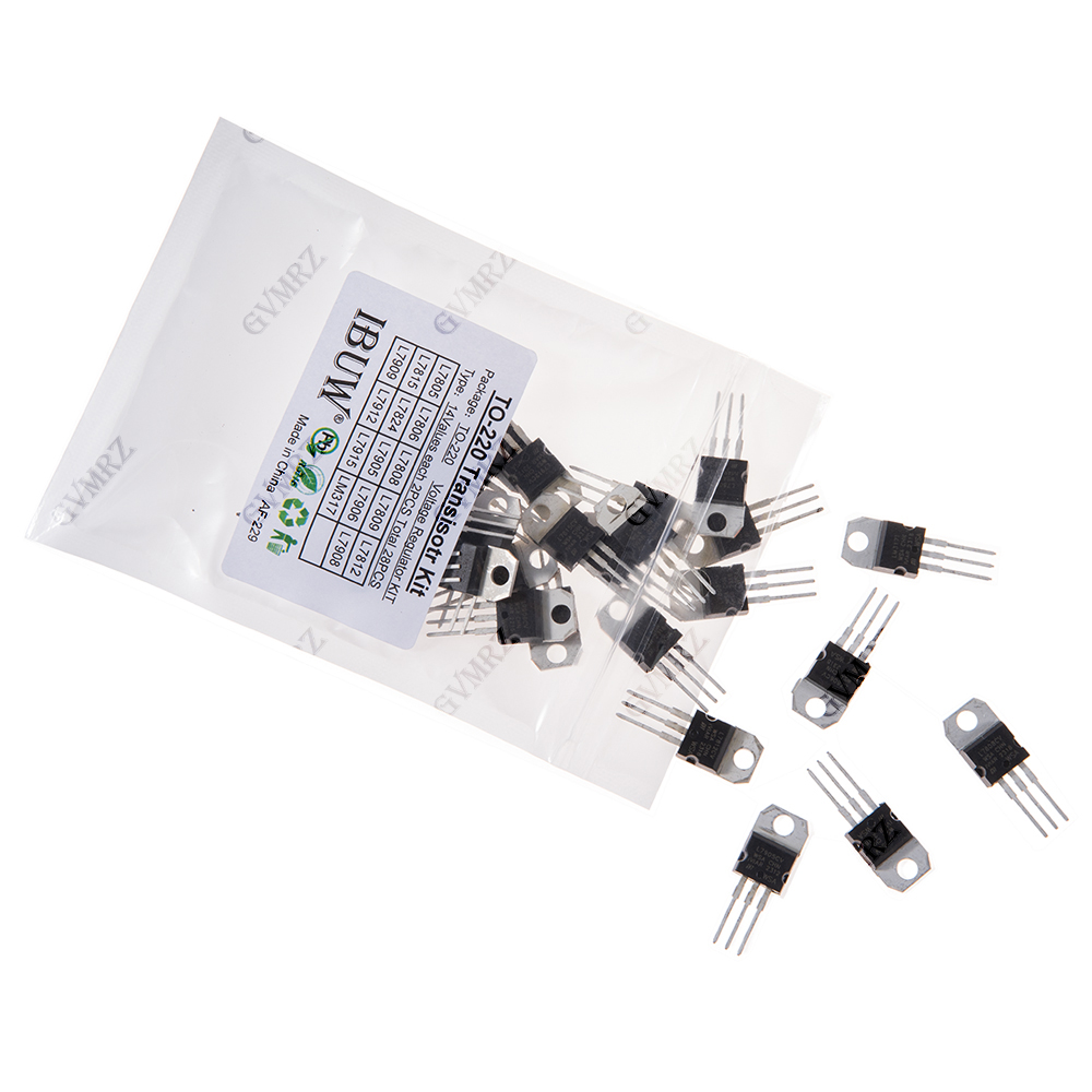 28PCS L7805 14Values TO-220 Tr - Lm317 Voltage Regulator recension och pris