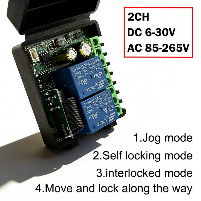 10A Relay Receiver Module 433M - Rf 433Mhz Module recension och pris