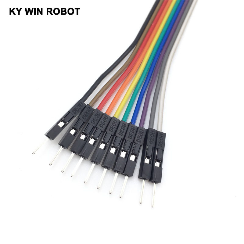 DuPont Line 10pcs 10cm 2.54mm  - Breadboard Jumper Wire recension och pris