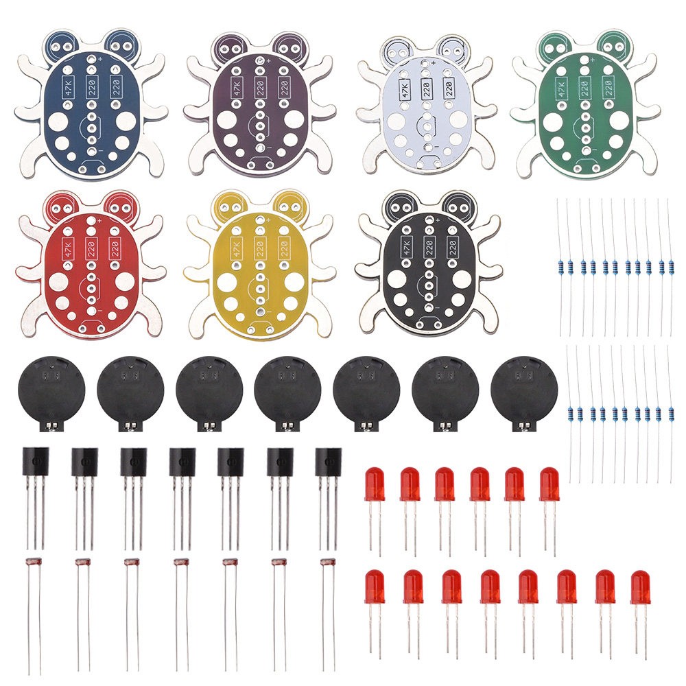 LED Electronic DIY Soldering K - Diy Electronics Learning Kit recension och pris