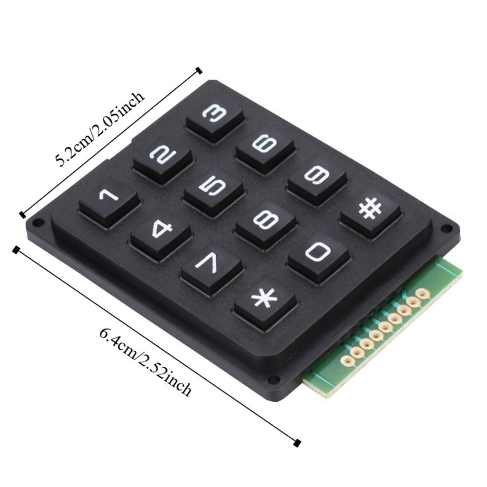 Practical 12 Keys Keyboard Mod - Diy Electronics Uk recension och pris