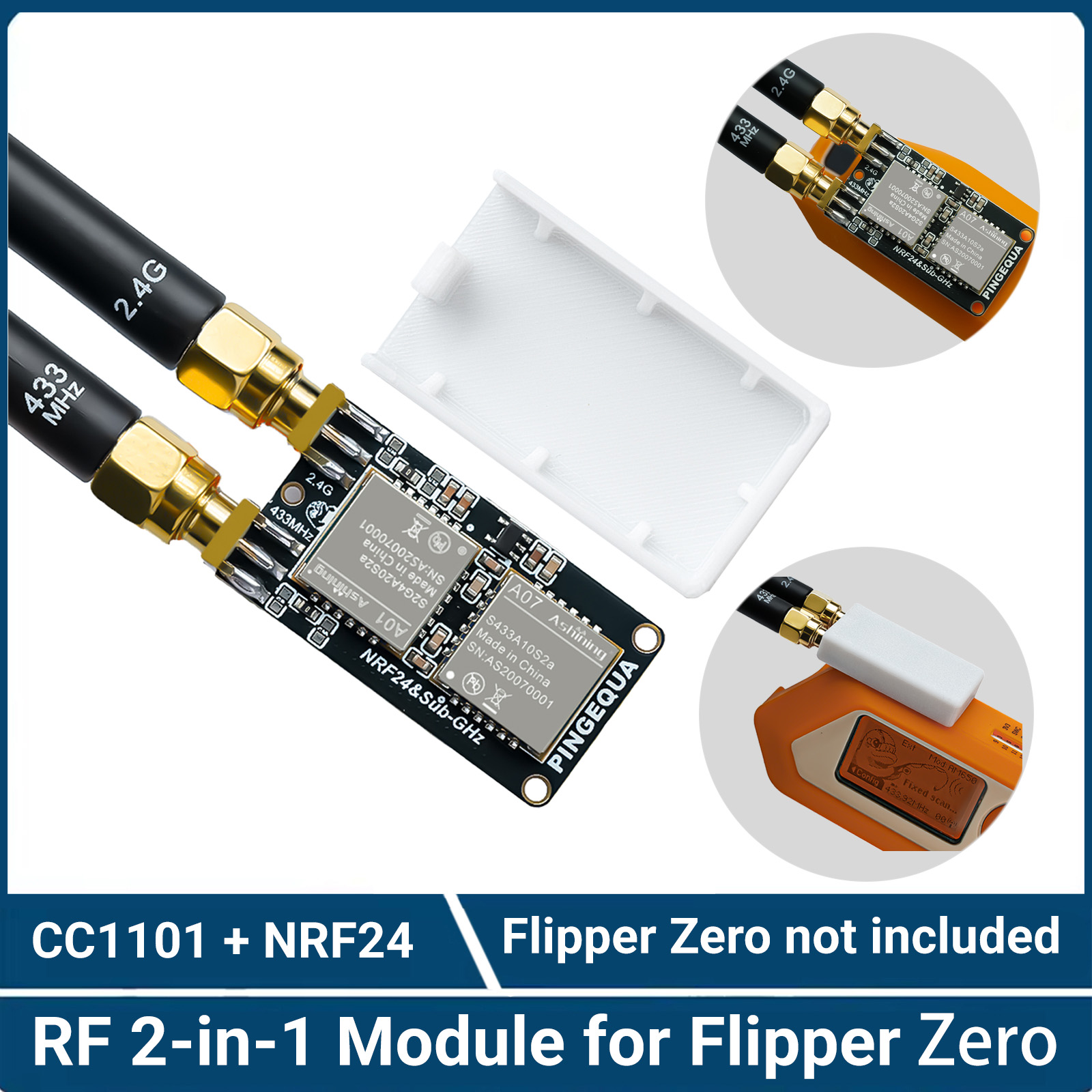 Flipper Zero RF Development Bo - Rf 433Mhz Module recension och pris
