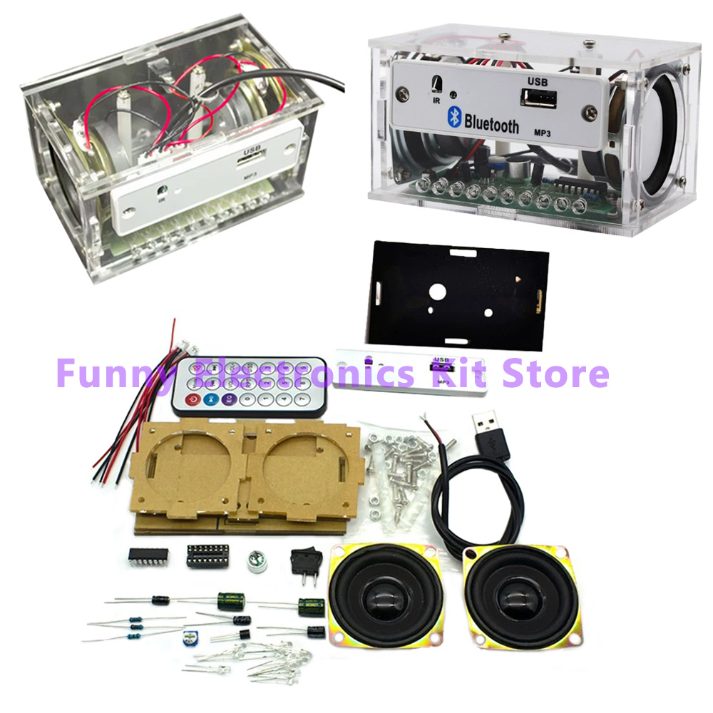DIY Bluetooth Speaker Kit Whit - Diy Electronics Learning Kit recension och pris