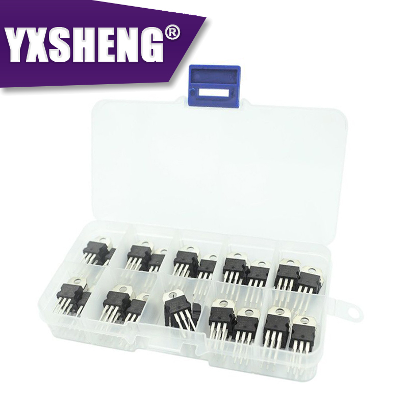 10Kind*10pcs=50pcs TO-220 Volt - Lm317 Voltage Regulator recension och pris