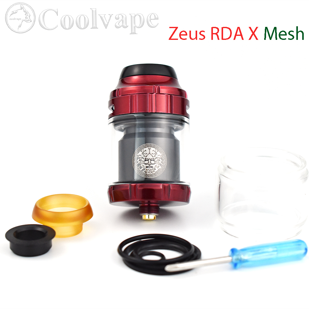 Zeus RTA Atomizer 25mm with Me - Diy Vape Electronics recension och pris