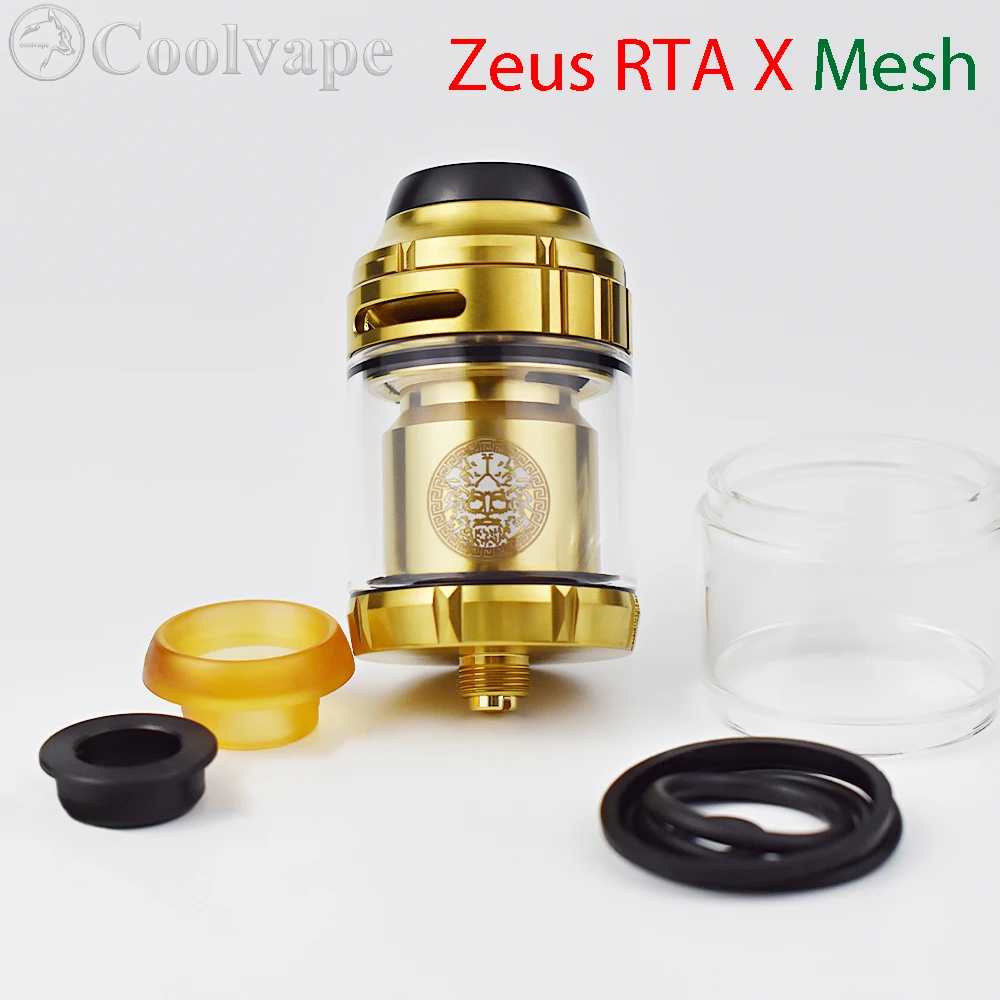 Zeus RTA Atomizer 25mm with Me - Diy Vape Electronics recension och pris