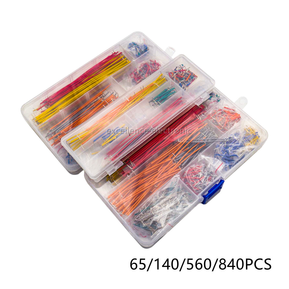 65/140/560/840Pcs/Box Solderle - Breadboard Jumper Wire recension och pris