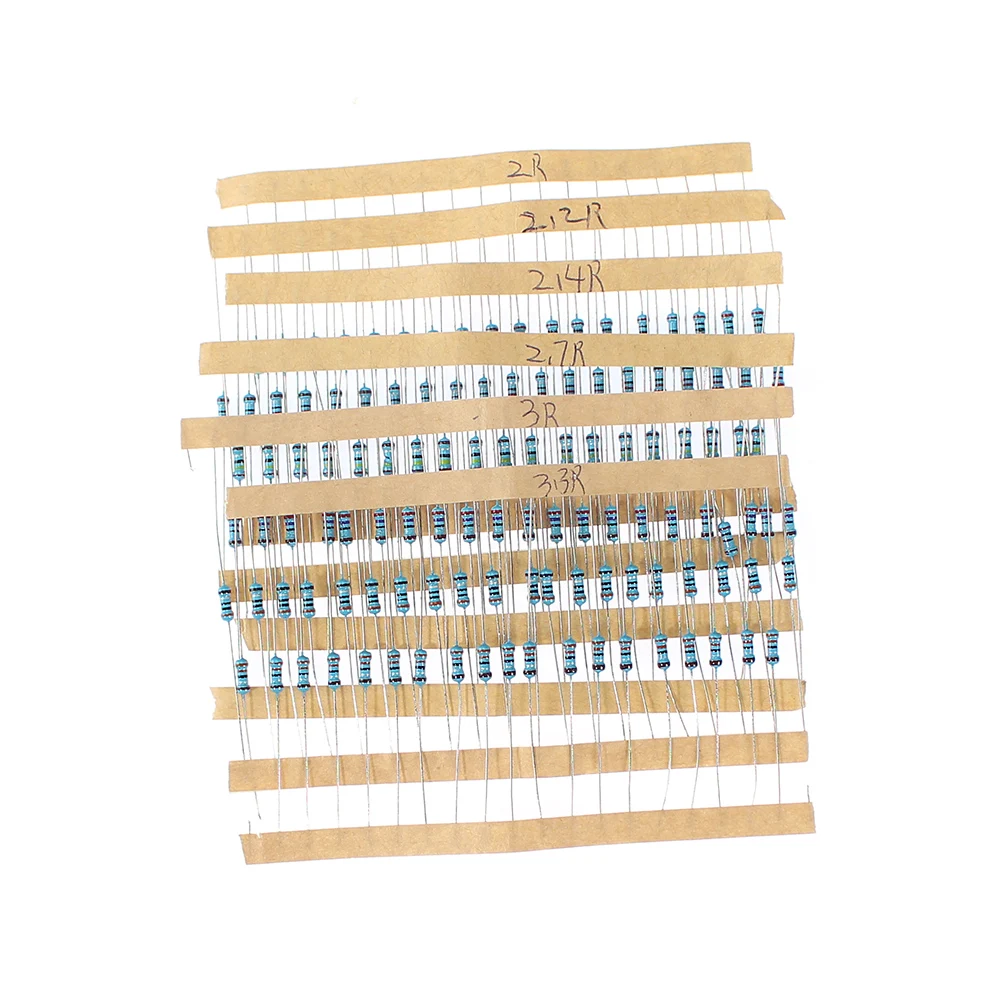 120PCS 1/4W 1% Automotive Airb - Resistor Kit 1 4W recension och pris