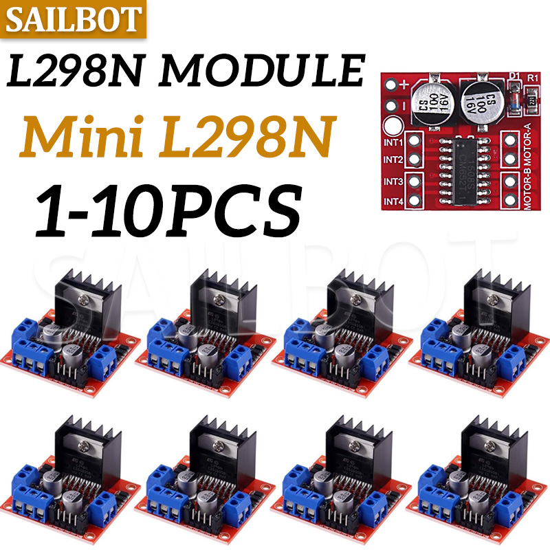 1/5/10PCS L298N DC Motor Drive - L298N Motor Driver recension och pris