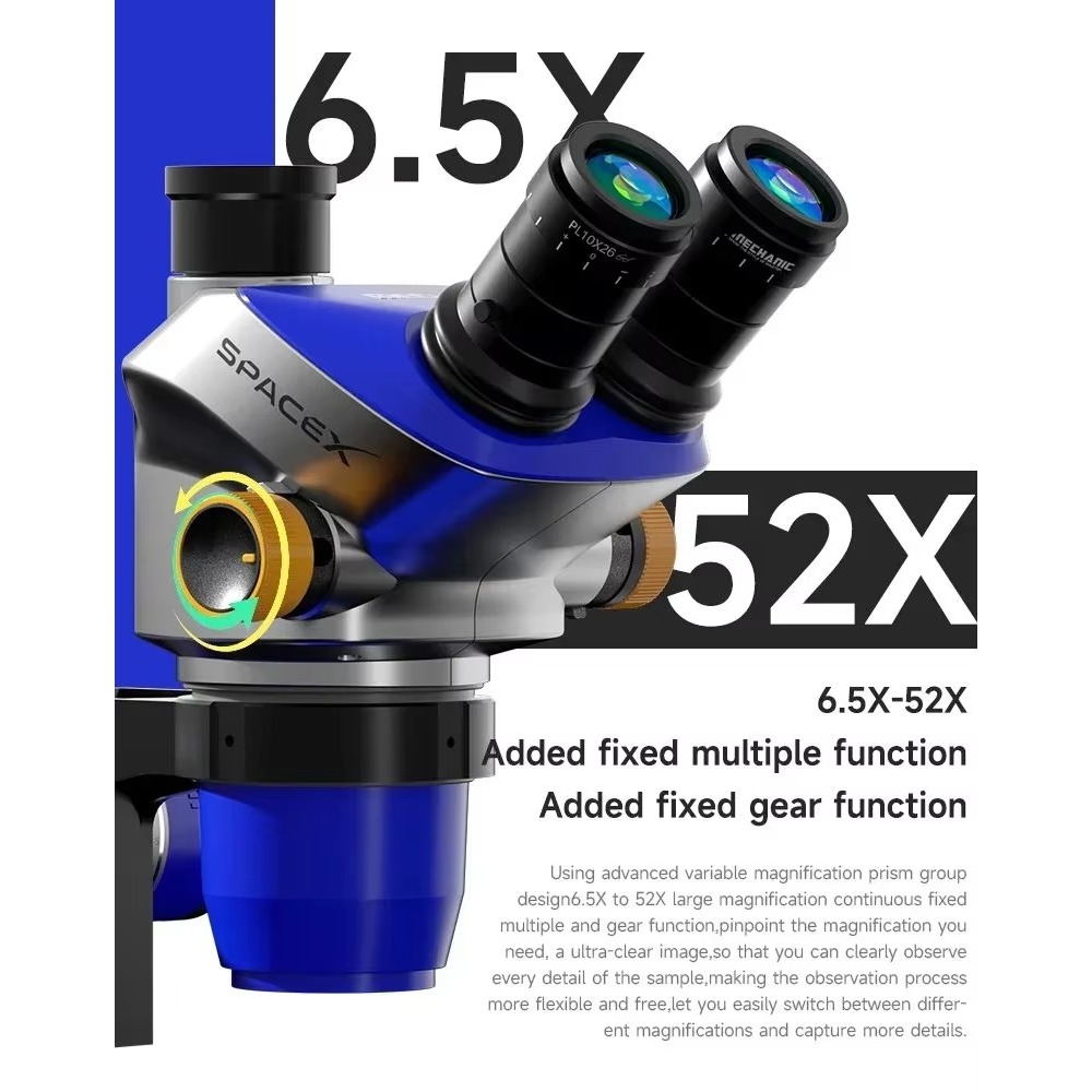 Ranlraka SPACE X-B11/SPACE X-T - Diy Microscope For Electronics Repair recension och pris