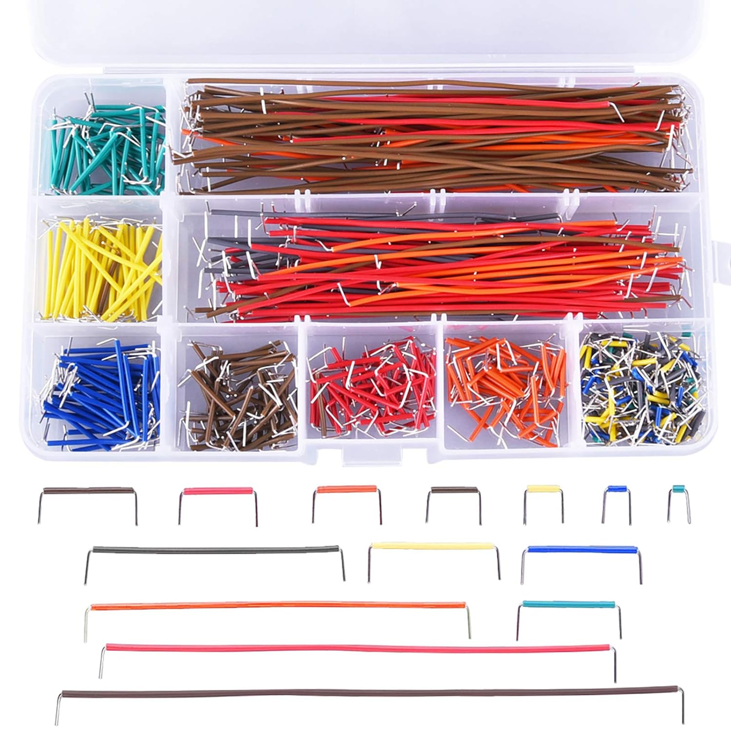 560 Pieces Jumper Wire Kit 14  - Breadboard Jumper Wire recension och pris