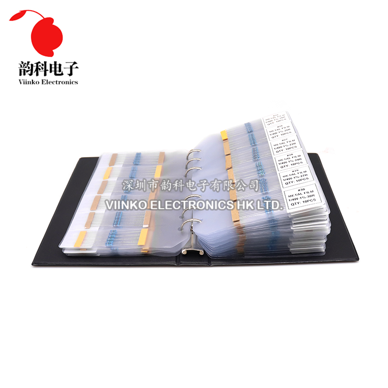 0.25W 122/130/140/158Values 1R - Resistor Kit 1 4W recension och pris