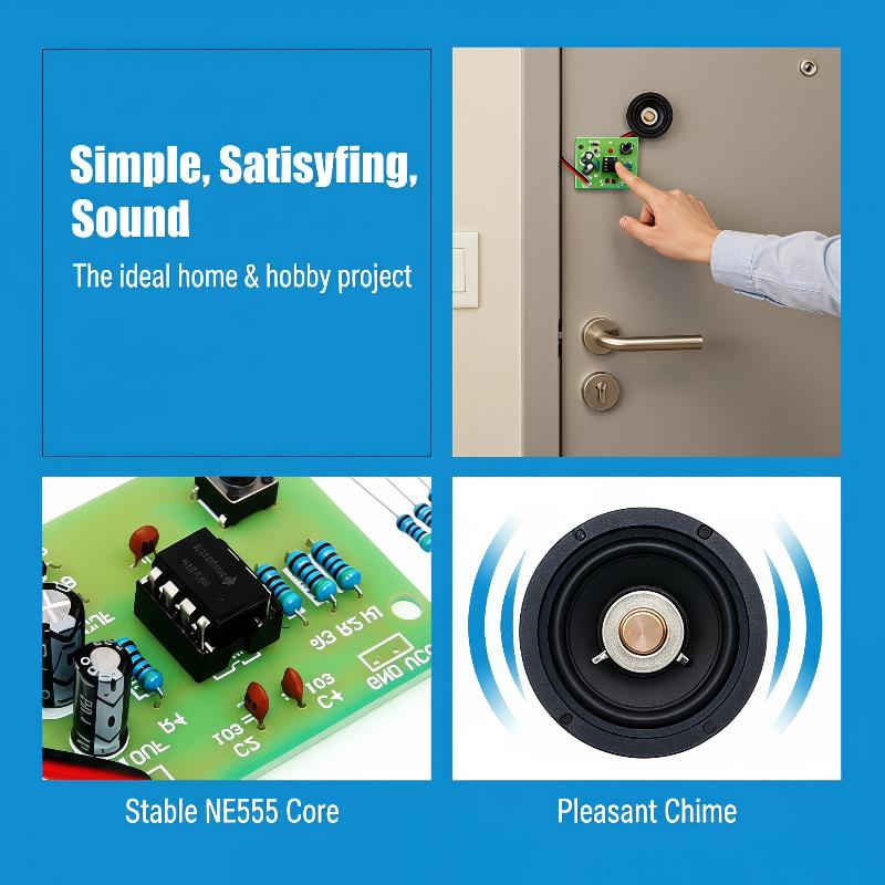 NE555 Doorbell DIY Soldering P - Useful Diy Electronics recension och pris