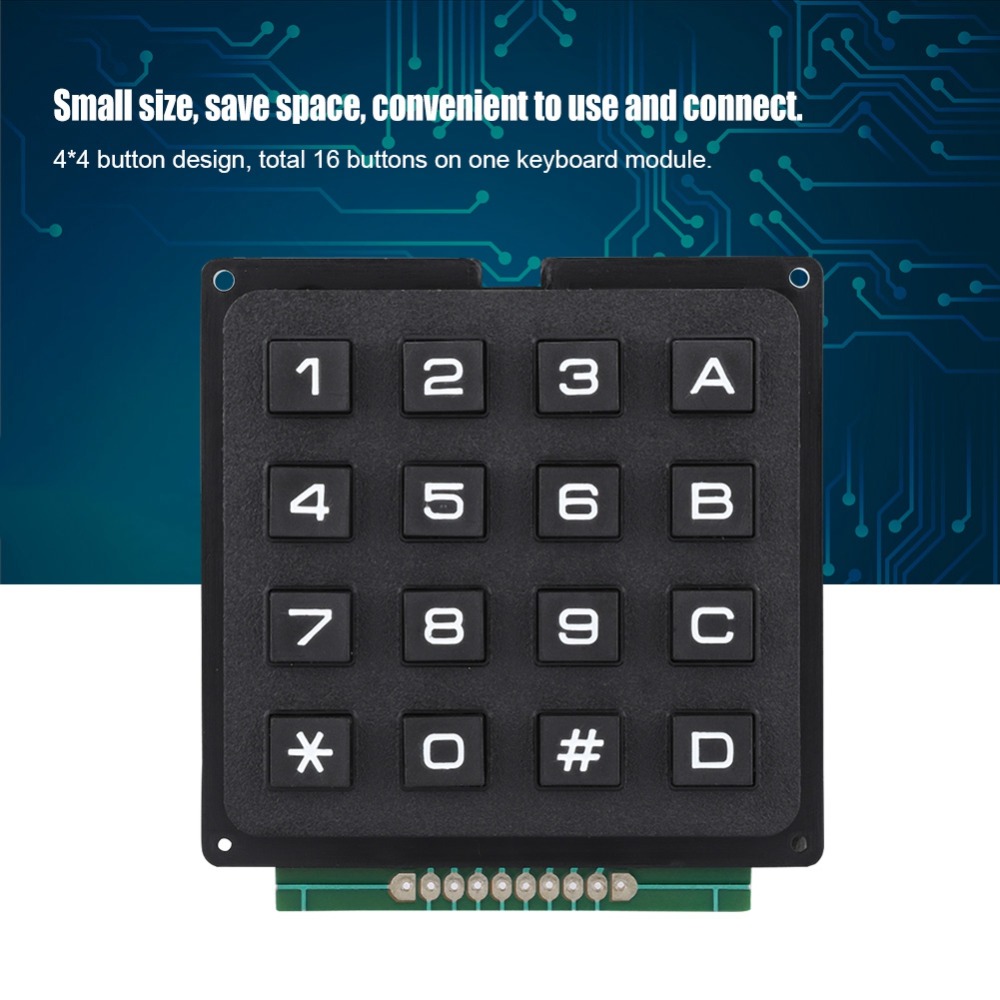 Practical 4x4 Numeric Keypad 1 - Diy Electronics Uk recension och pris
