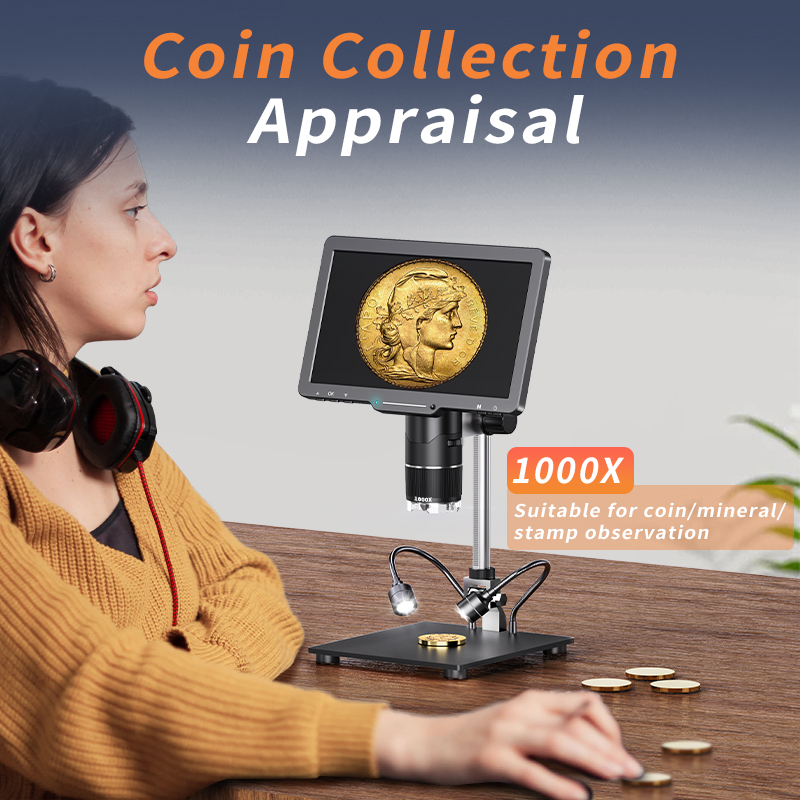 2500X HDMI Digital Microscope  - Diy Microscope For Electronics Repair recension och pris