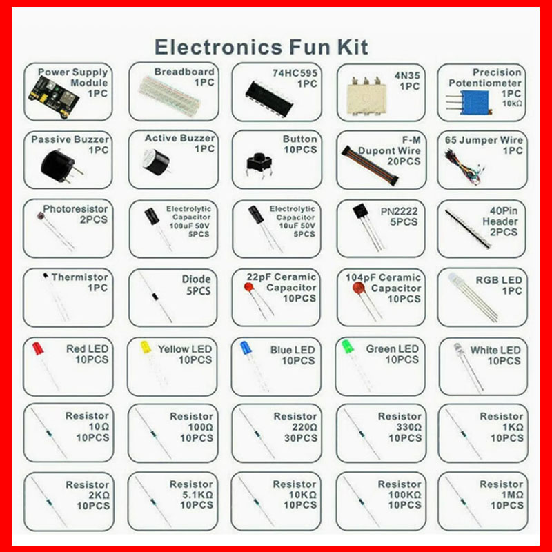 Breadboard 830 Point DIY Elect - Breadboard Jumper Wire recension och pris
