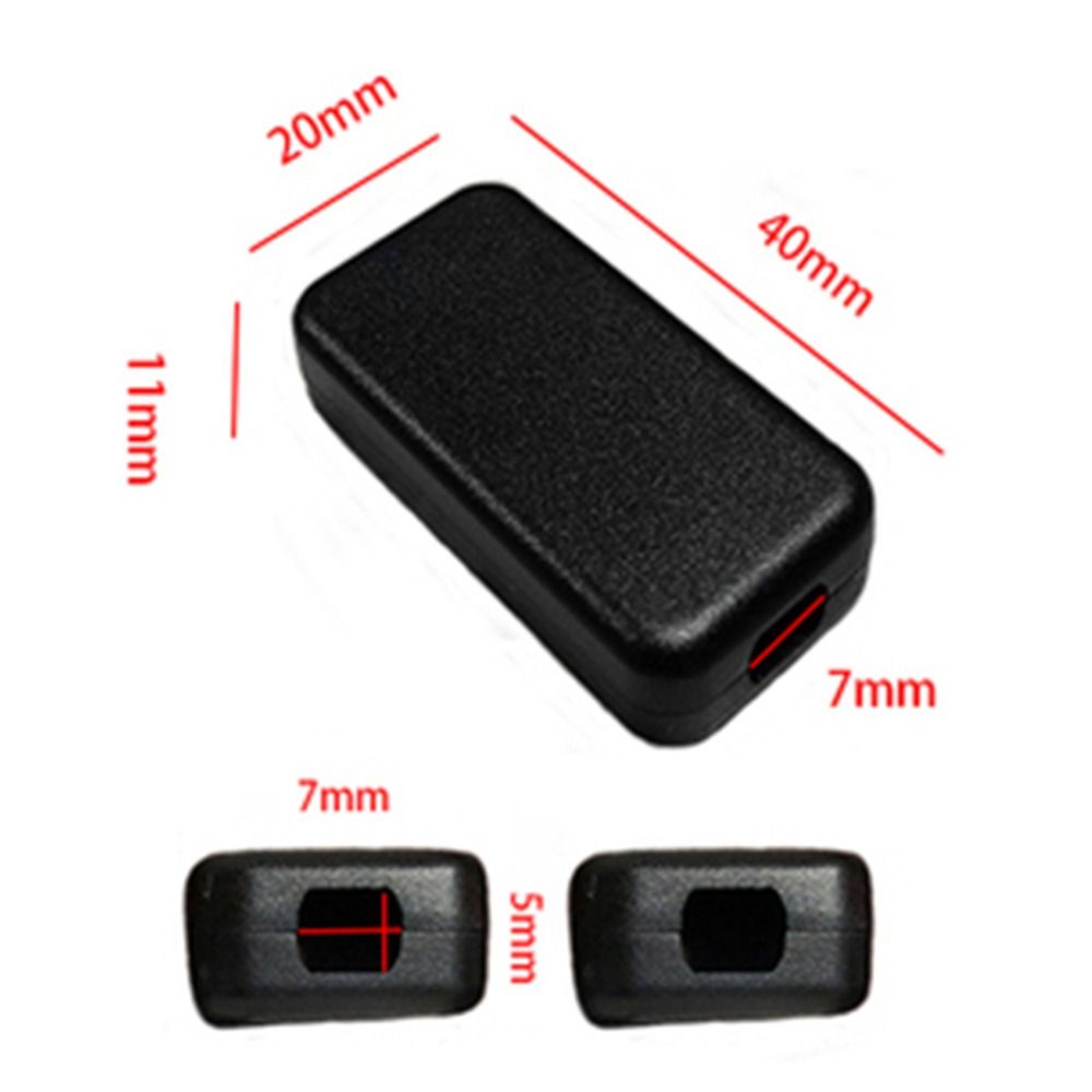 Black DIY ABS Plastic Electron - Diy Waterproof Electronics recension och pris