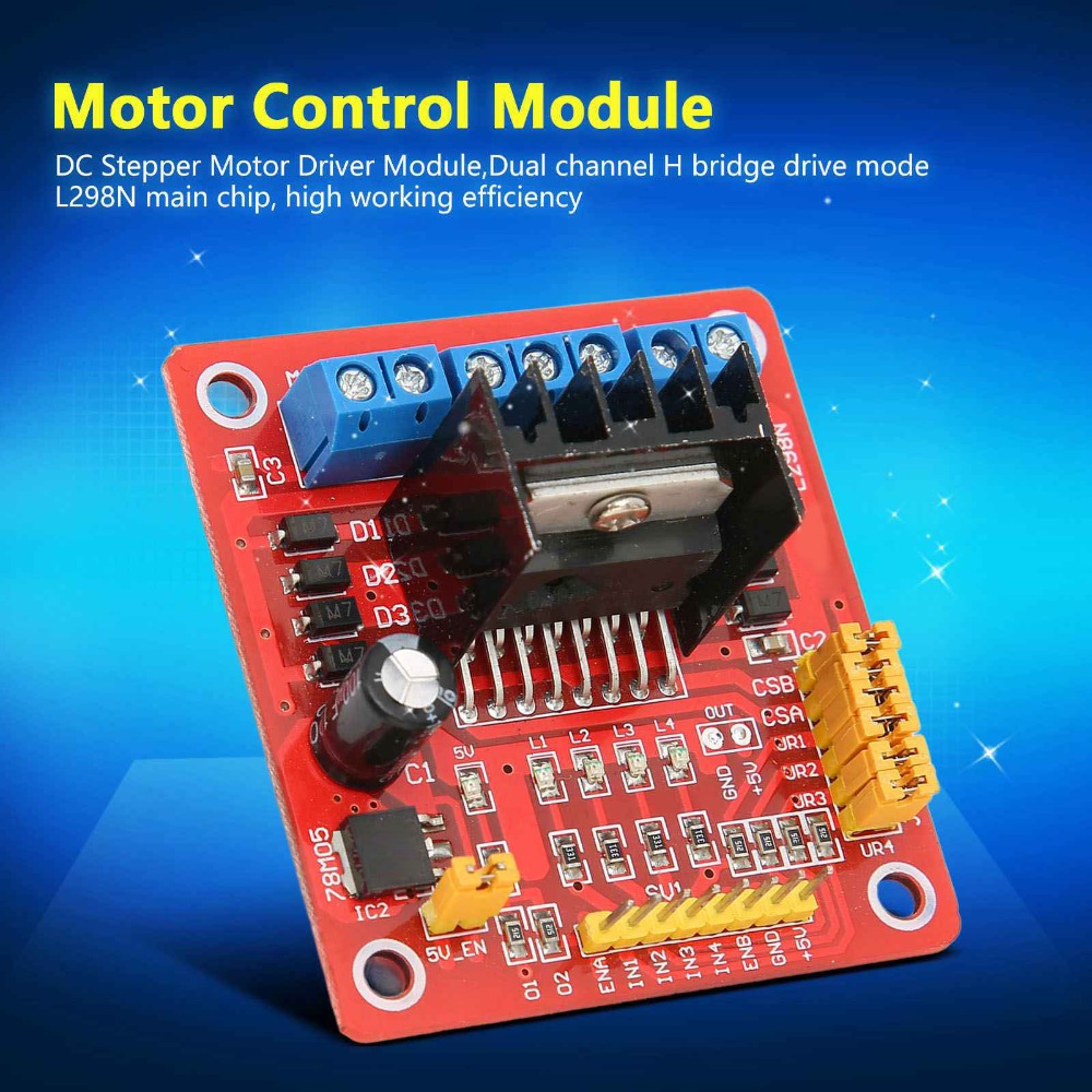 L298N Stepper Motor Driver Mod - L298N Motor Driver recension och pris
