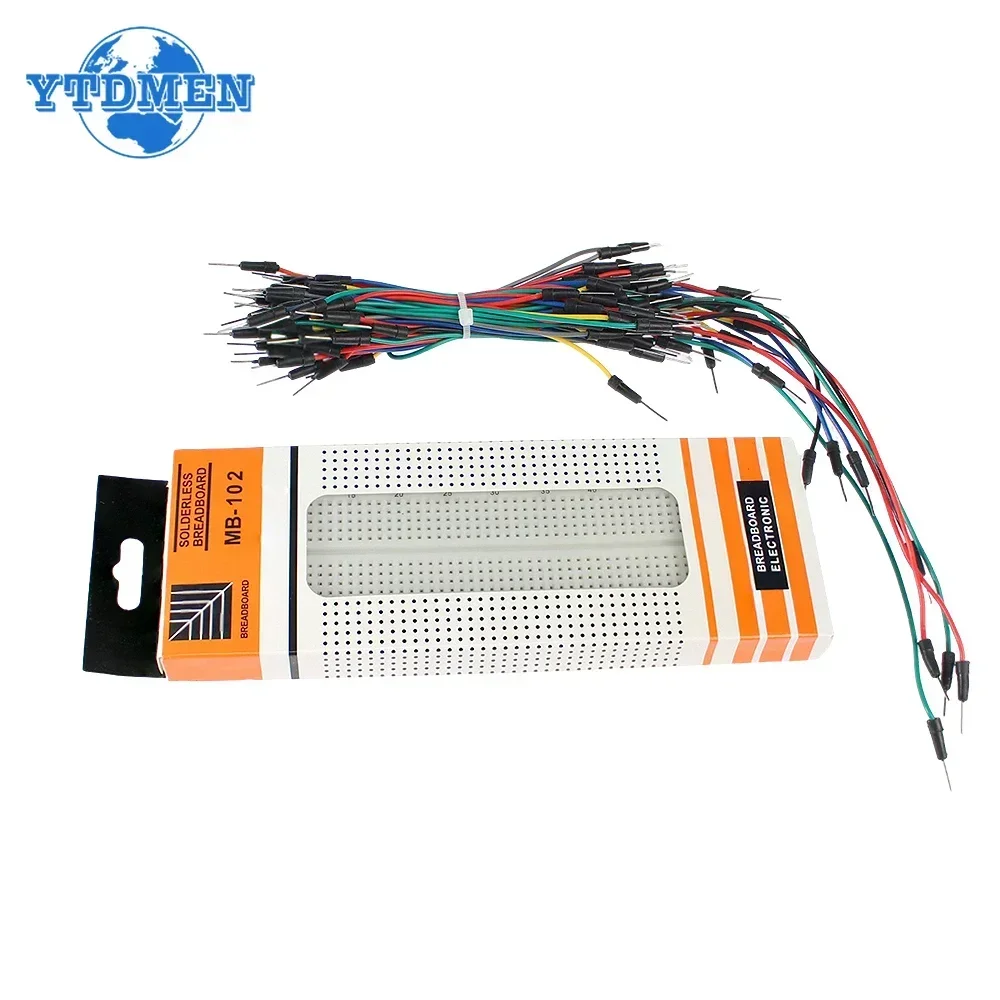 MB-102 Breadboard 400 830 Poin - Breadboard Jumper Wire recension och pris