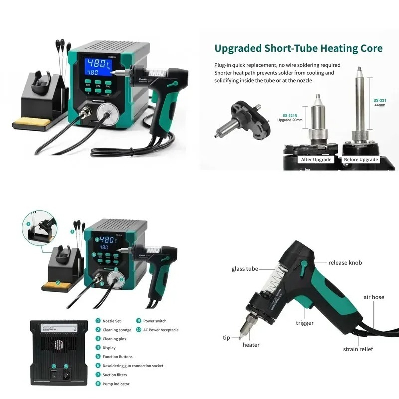 2026 HOT SALE New Upgraded  SS - Desoldering Pump Solder recension och pris