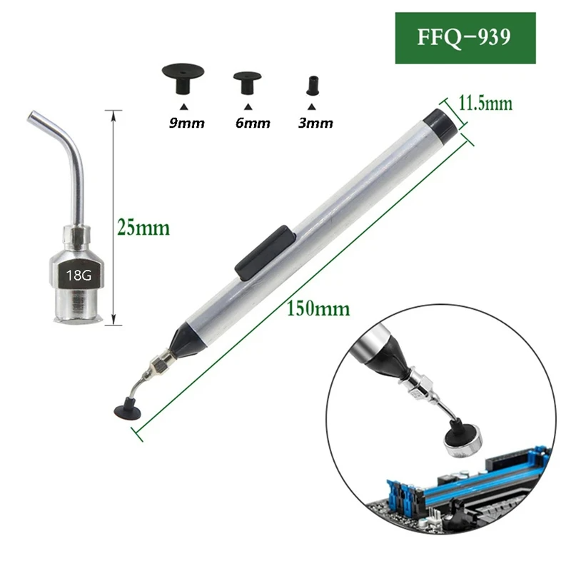 Manual Vacuum Suction Pen Kit  - Ic Chip Puller recension och pris
