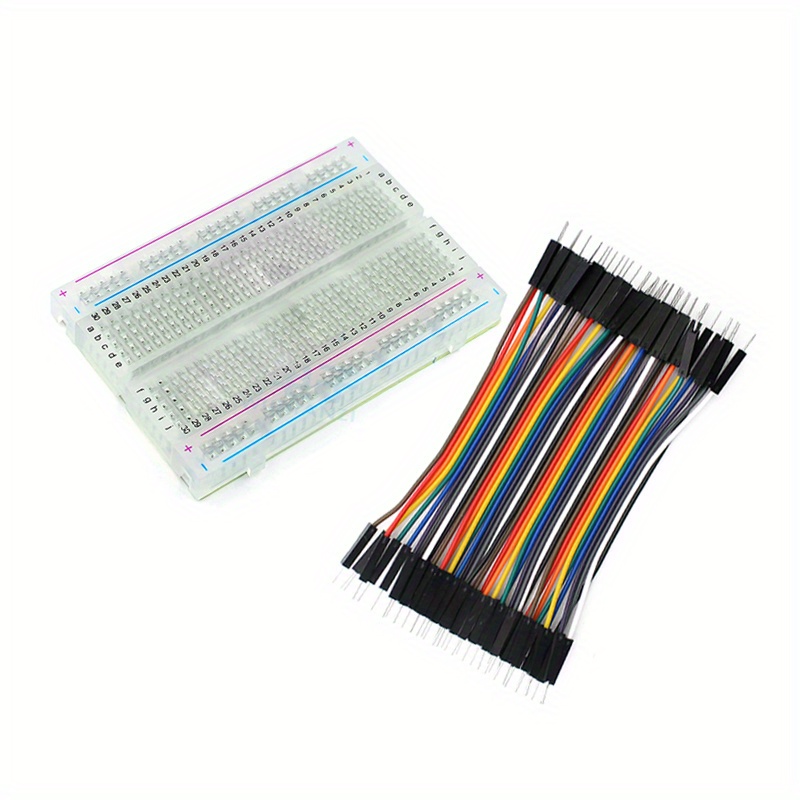 1pc 400 Point Transparent Mini - Breadboard Jumper Wire recension och pris