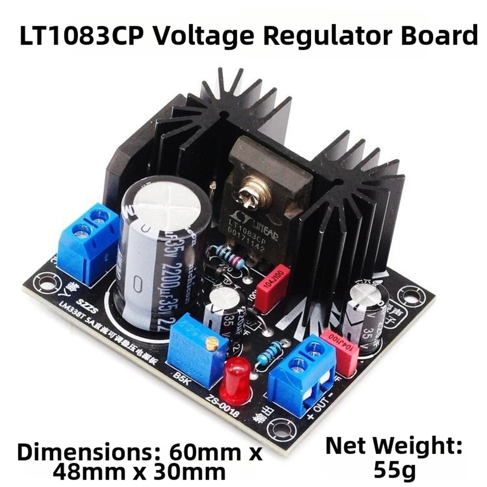 Adjustable DC Linear Regulated - Lm317 Voltage Regulator recension och pris