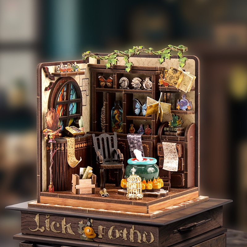 DIY Wooden Miniature Model Kit - Diy Electronics Housing recension och pris