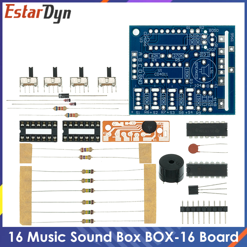16 Music Sound Box BOX-16 Boar - Diy Electronics Learning Kit recension och pris