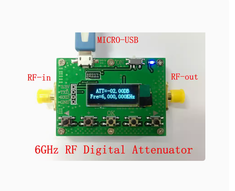 6G RF Digital Programmable Att - Oled Display Module recension och pris
