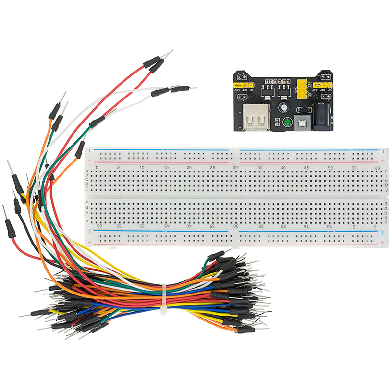 3.3V/5V MB102 Breadboard+ MB-1 - Breadboard Jumper Wire recension och pris