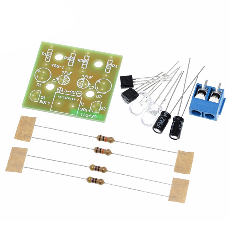 DIY Electronic Kit 5MM LED Fla - Useful Diy Electronics recension och pris