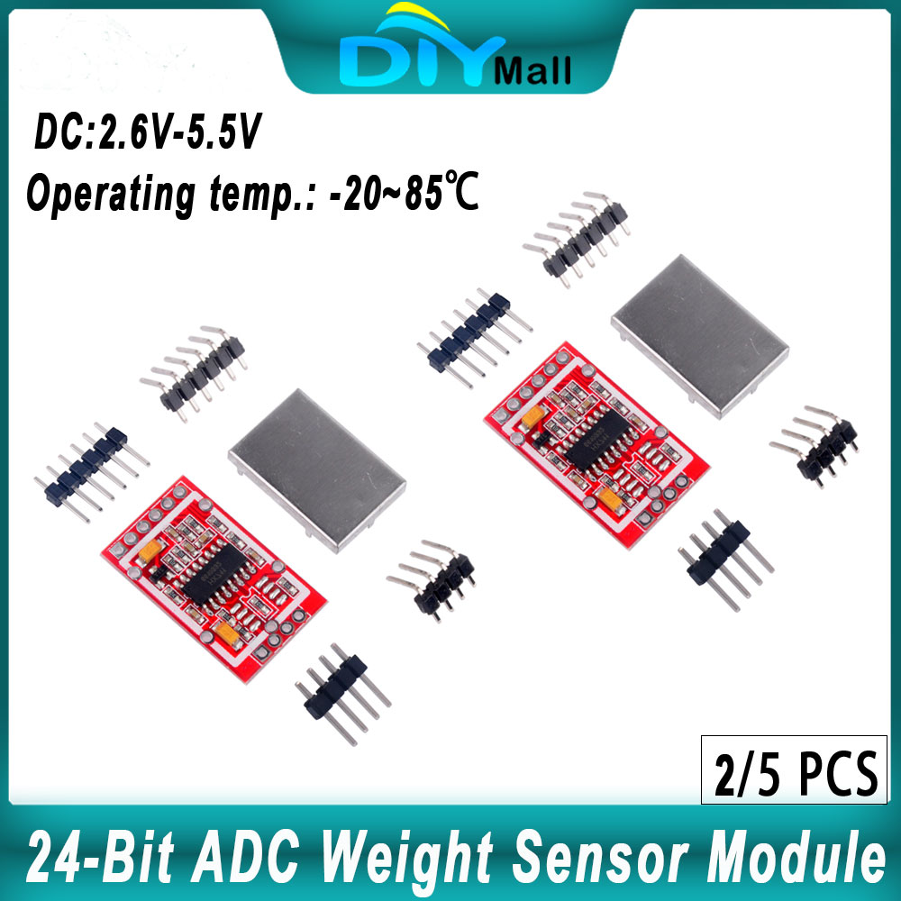 2/5PCS HX711 24-Bit ADC Weight - Diy Electronics Load Cell recension och pris