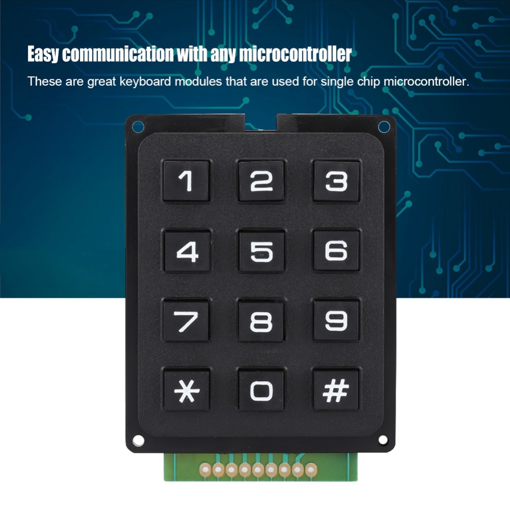 Practical 12 Keys Keyboard Mod - Diy Electronics Uk recension och pris