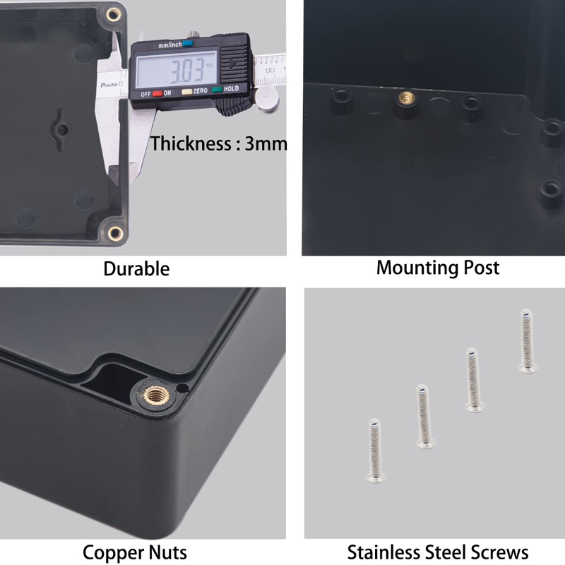 Waterproof Junction Box ABS Pl - Diy Electronics Websites recension och pris